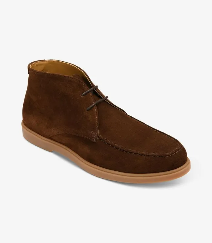 Men Loake Chukka Boots Amalfi Chocolate Brown Suede Men Loake Chukka Boots Amalfi Chocolate Brown Suede