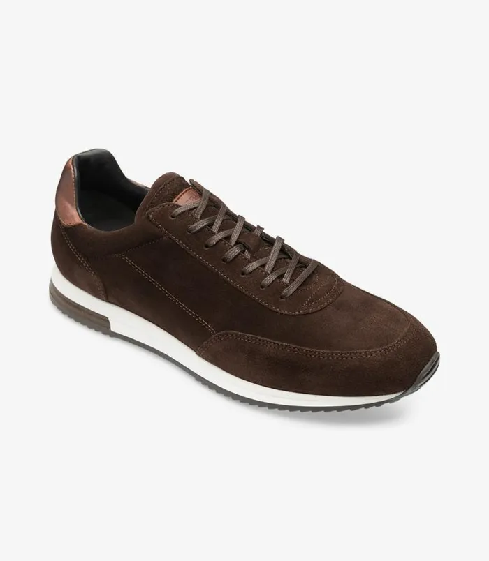 Men Loake Trainers and Sneakers Bannister Dark Brown Suede Men Loake Trainers and Sneakers Bannister Dark Brown Suede