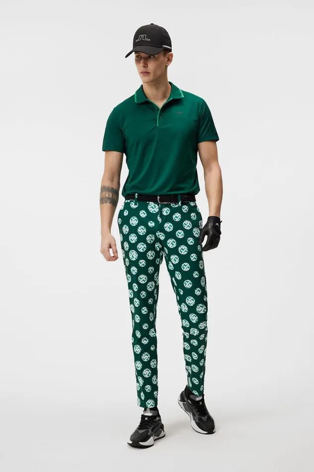 Men Luca Regular Fit Polo Rain Forest JLindeberg Polo Shirts