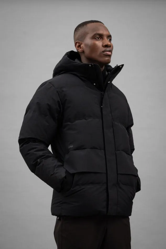 Men Mountain Parka GoreTex Black Norse Projects Outerwear