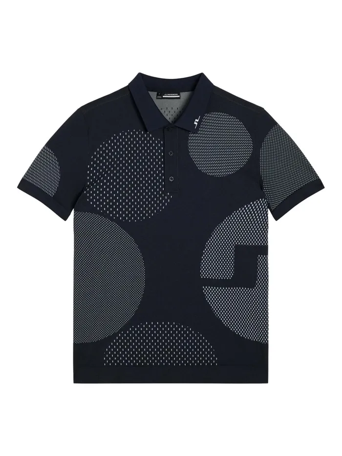 Men Nate Seamless Polo JL Navy JLindeberg Polo Shirts