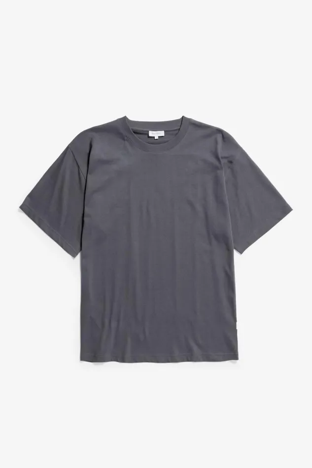 Men Norse Standard Heavy Loose Tshirt Slate Grey Norse Projects TShirts