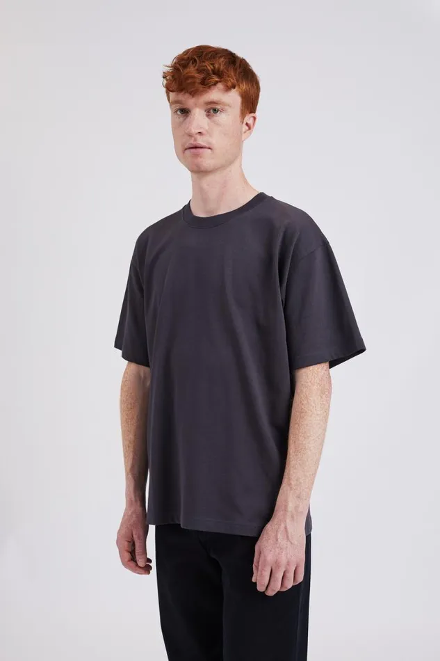 Men Norse Standard Heavy Loose Tshirt Slate Grey Norse Projects TShirts