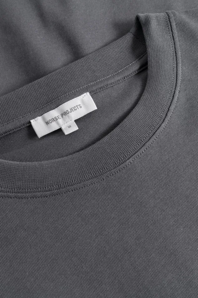Men Norse Standard Heavy Loose Tshirt Slate Grey Norse Projects TShirts