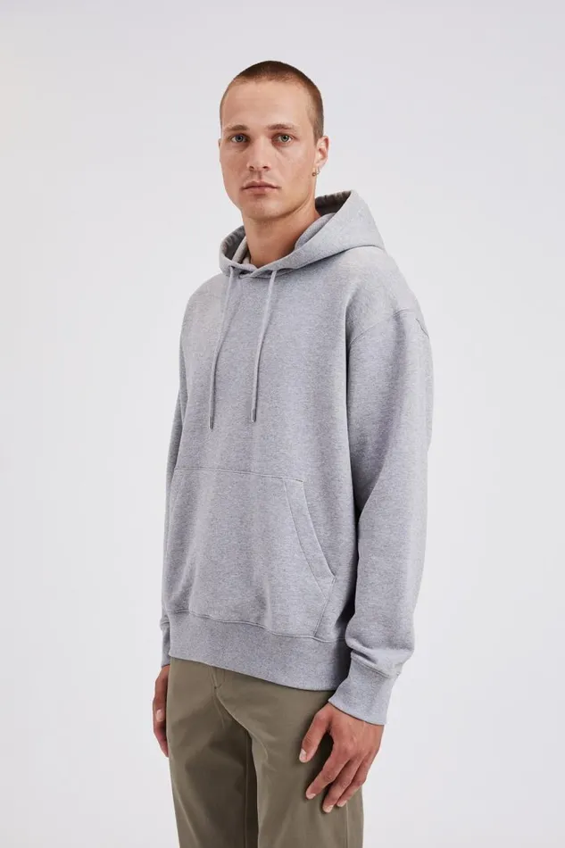 Men Norse Standard Hoodie Grey Melange Norse Projects Sweatshirts