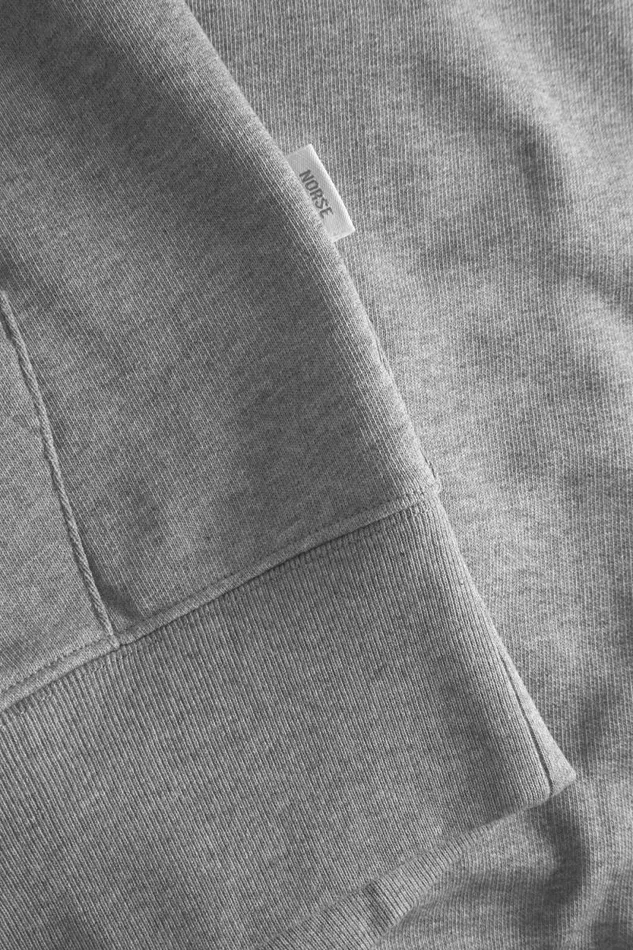 Men Norse Standard Hoodie Grey Melange Norse Projects Sweatshirts