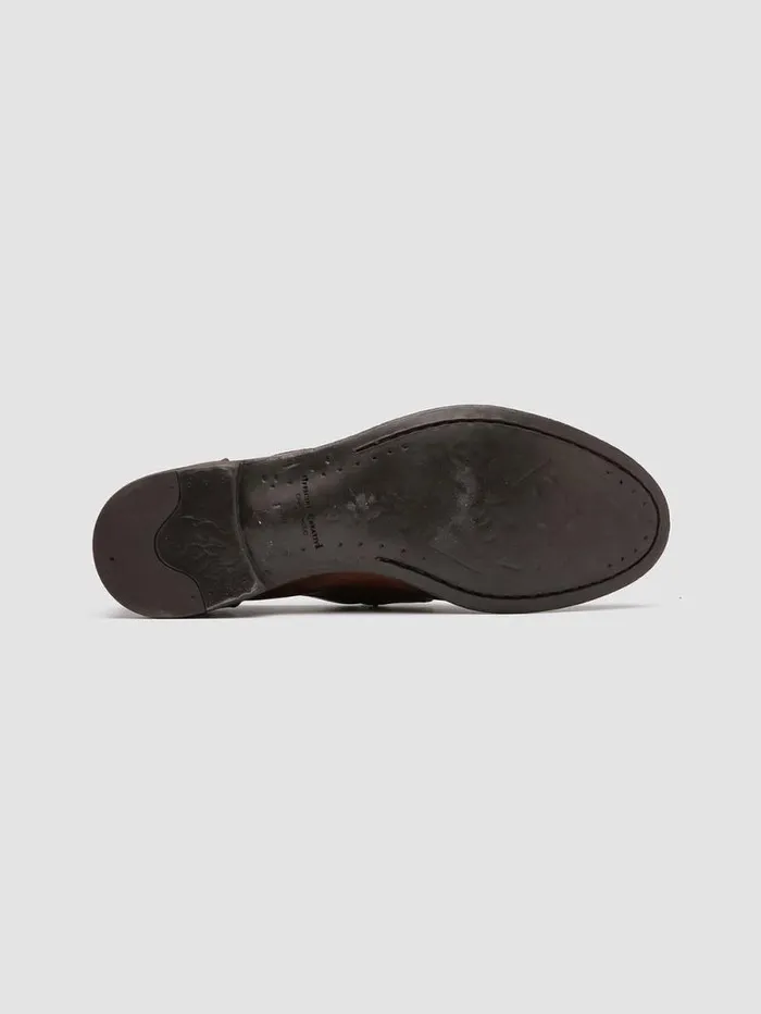 Men Officine Creative Footwear ARC 509 Brown Leather Penny Loafers Men Officine Creative Footwear ARC 509 Brown Leather Penny Loafers