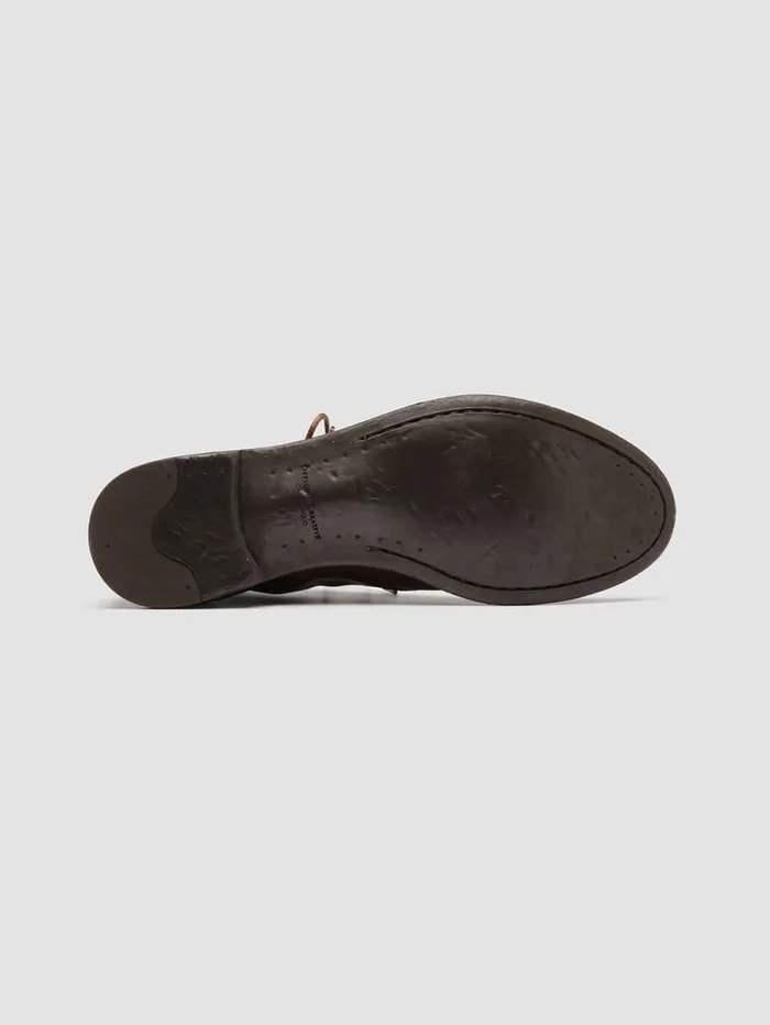 Men Officine Creative Footwear ARC 513 Brown Leather Ankle Boots Men Officine Creative Footwear ARC 513 Brown Leather Ankle Boots