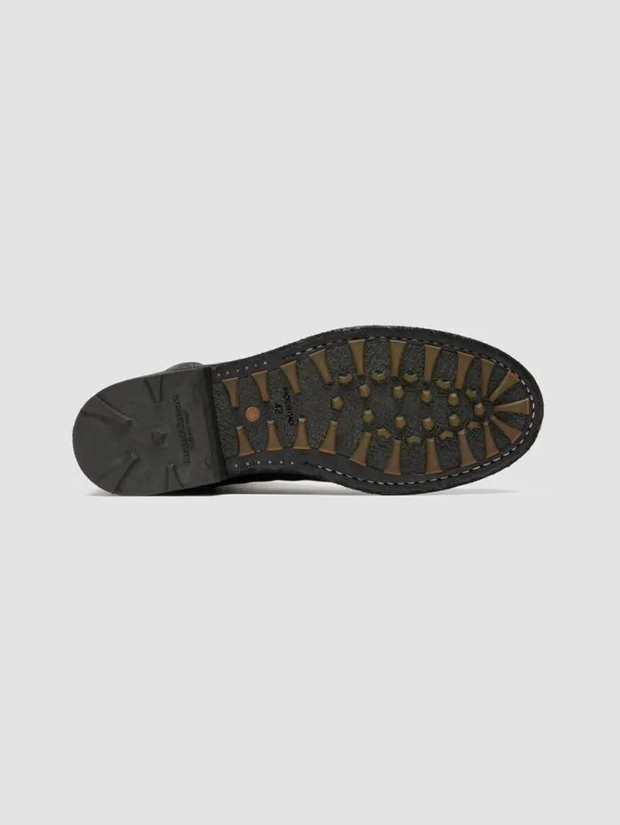 Men Officine Creative Footwear BULLA DD 104 Black Leather Zipped Boots Men Officine Creative Footwear BULLA DD 104 Black Leather Zipped Boots