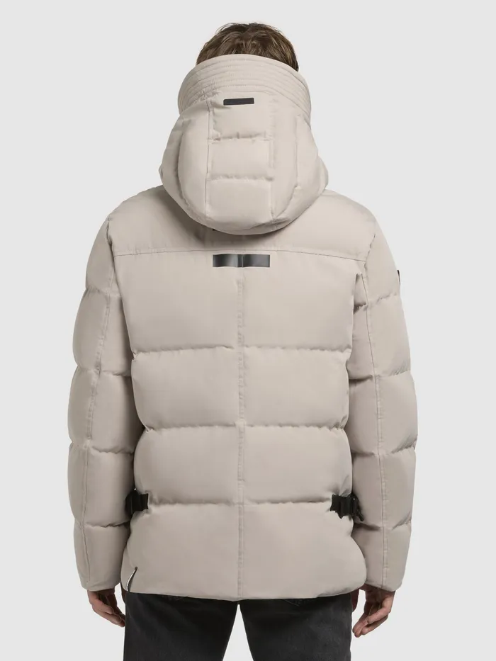 Men Puffer Jackets KHUJO Jacke TATO Hellgrau Hellgrau