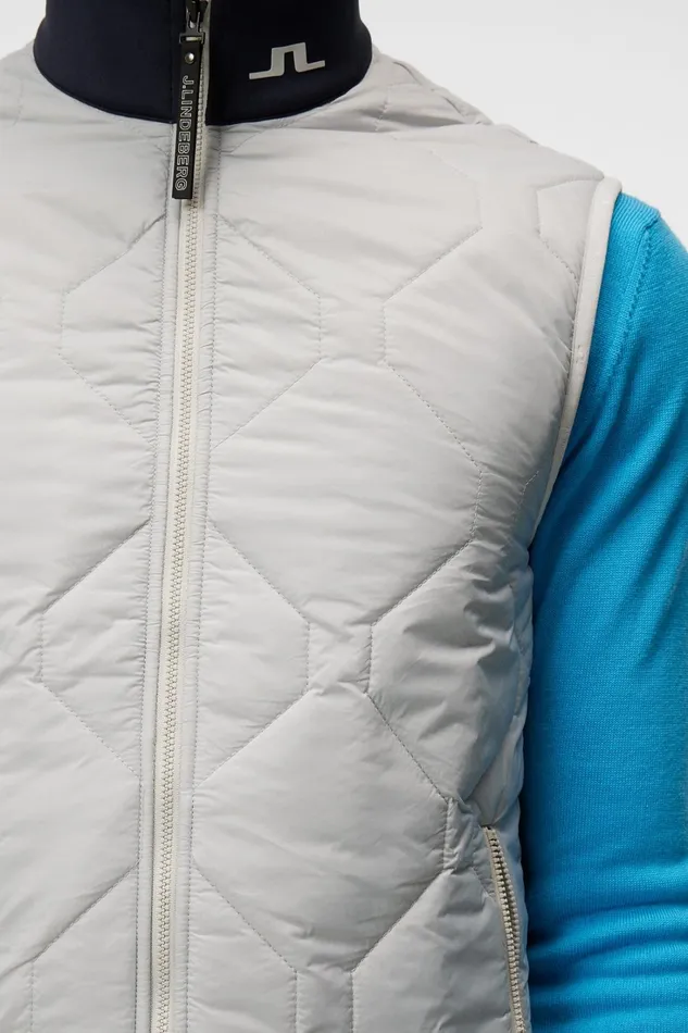 Men Quilt Hybrid Vest High Rise JLindeberg Gilets Men Quilt Hybrid Vest High Rise JLindeberg Gilets