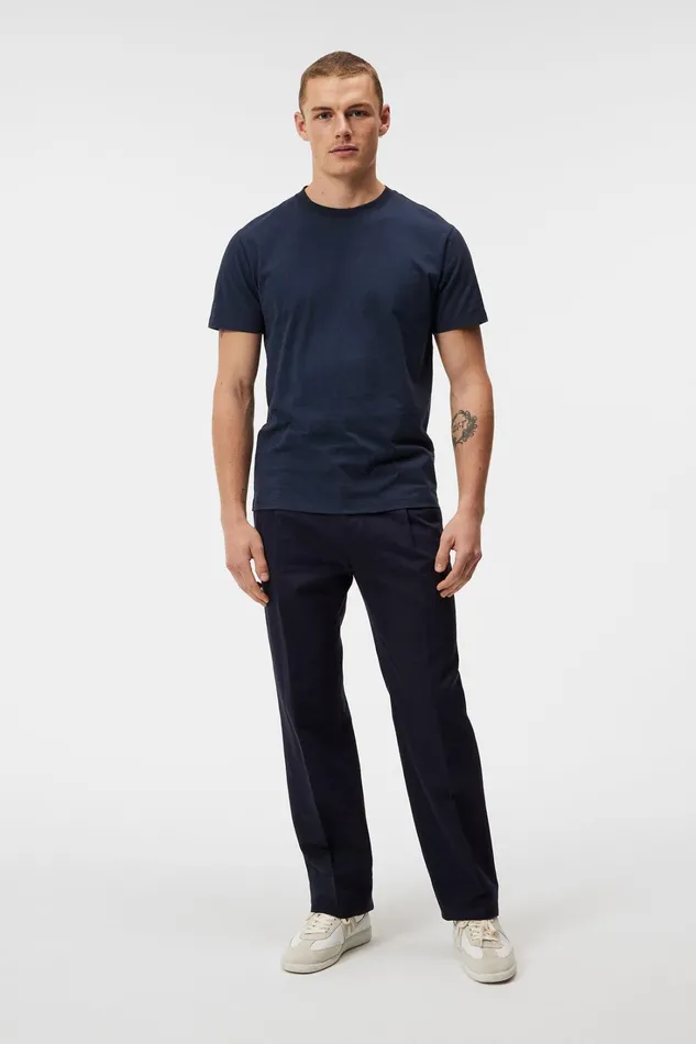 Men Sid Basic TShirt JL Navy JLindeberg Tshirts Men Sid Basic TShirt JL Navy JLindeberg Tshirts