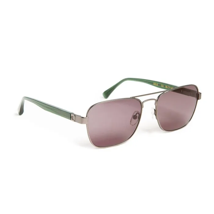 Men Sunglasses Bruno Magli Sole Aviator Sunglasses 8211 Gunmetal