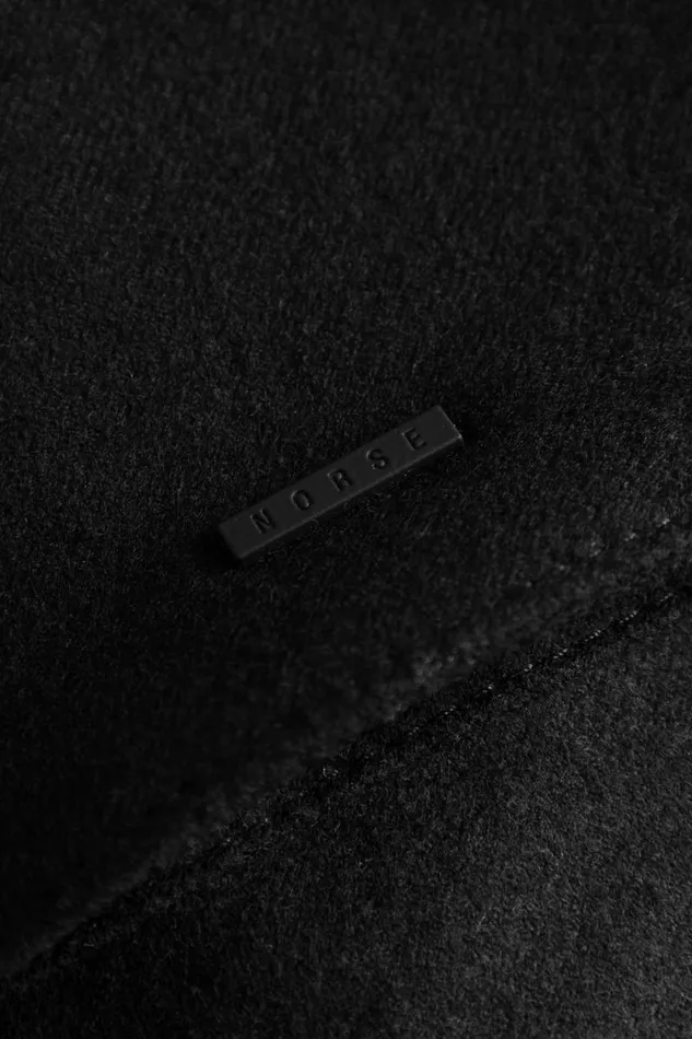 Men Technical Field Jacket Loro Piana Clima System Black Norse Projects Outerwear