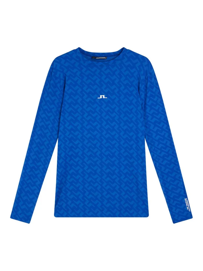 Men Thor Long Sleeve Blue Painted Bridge JLindeberg Base and Mid Layers Men Thor Long Sleeve Blue Painted Bridge JLindeberg Base and Mid Layers
