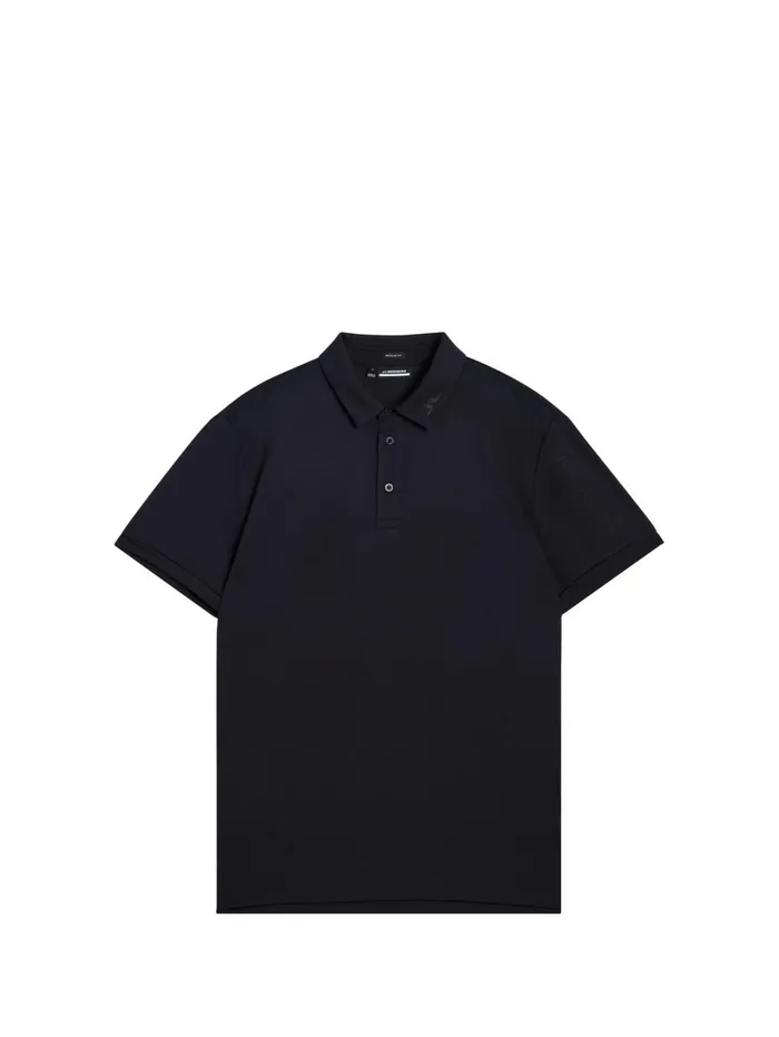 Men Tour Regular Fit Polo Black JLindeberg Polo Shirts Men Tour Regular Fit Polo Black JLindeberg Polo Shirts