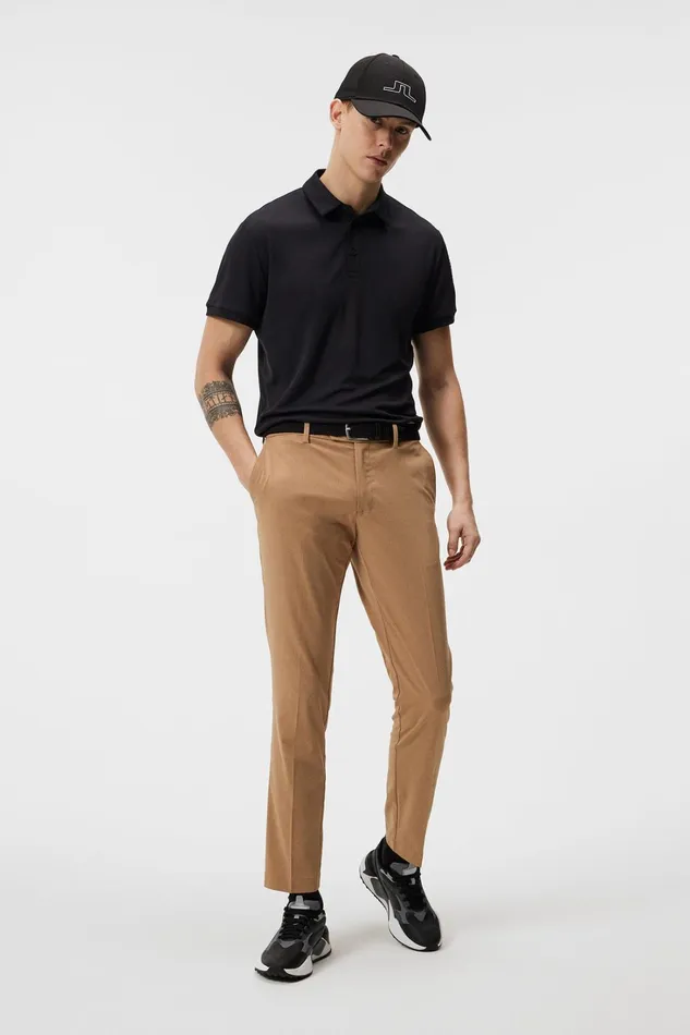 Men Tour Regular Fit Polo Black JLindeberg Polo Shirts Men Tour Regular Fit Polo Black JLindeberg Polo Shirts