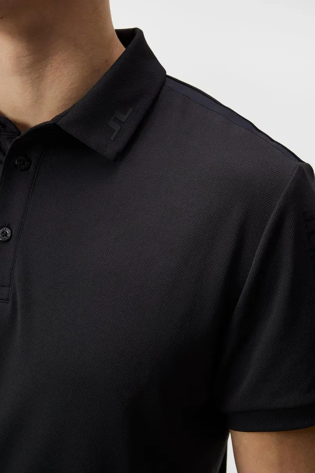 Men Tour Regular Fit Polo Black JLindeberg Polo Shirts Men Tour Regular Fit Polo Black JLindeberg Polo Shirts
