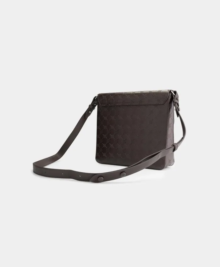 MenWomen Dark Brown Myshus Monogram Bag Daily Paper Bags MenWomen Dark Brown Myshus Monogram Bag Daily Paper Bags