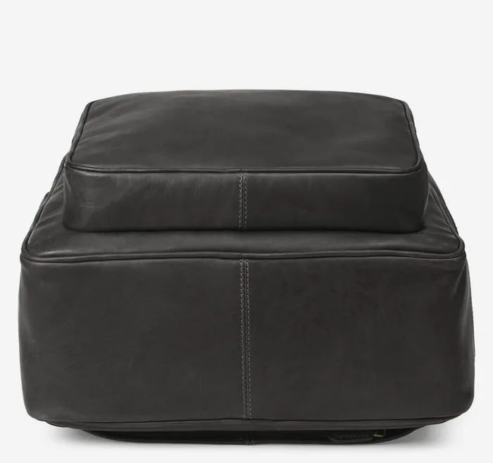 MenWomen Johnston and Murphy Backpacks and Briefcases Rhodes Backpack Black Full Grain