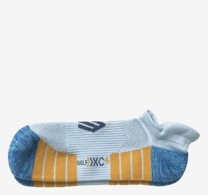 MenWomen Johnston and Murphy Socks XC4 Performance Golf Socks Light Blue