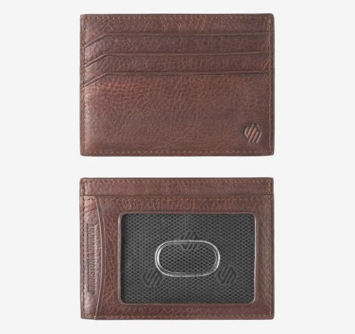 MenWomen Johnston and Murphy Wallets Kingston Weekender Case Mahogany