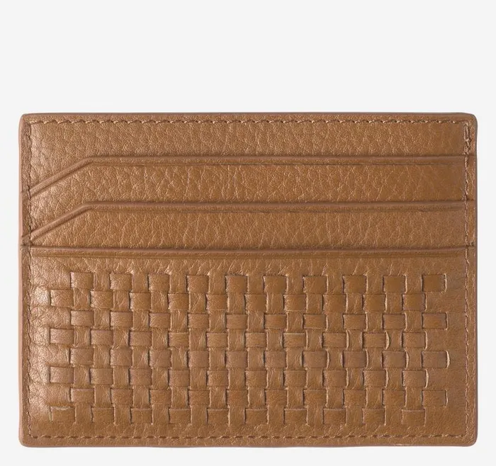 MenWomen Johnston and Murphy Wallets Kingston Woven Weekender Case Brown MenWomen Johnston and Murphy Wallets Kingston Woven Weekender Case Brown