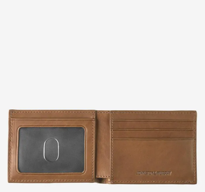 MenWomen Johnston and Murphy Wallets Rhodes Billfold Wallet Browntan Antique Cotton MenWomen Johnston and Murphy Wallets Rhodes Billfold Wallet Browntan Antique Cotton
