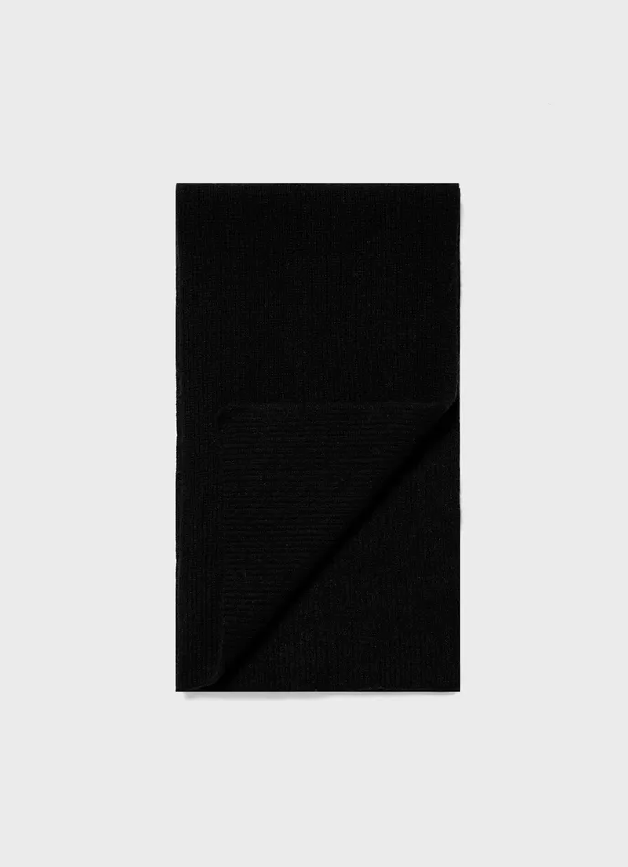 MenWomen ussunspel Cashmere Gift Set Black Hats Scarves and Gloves