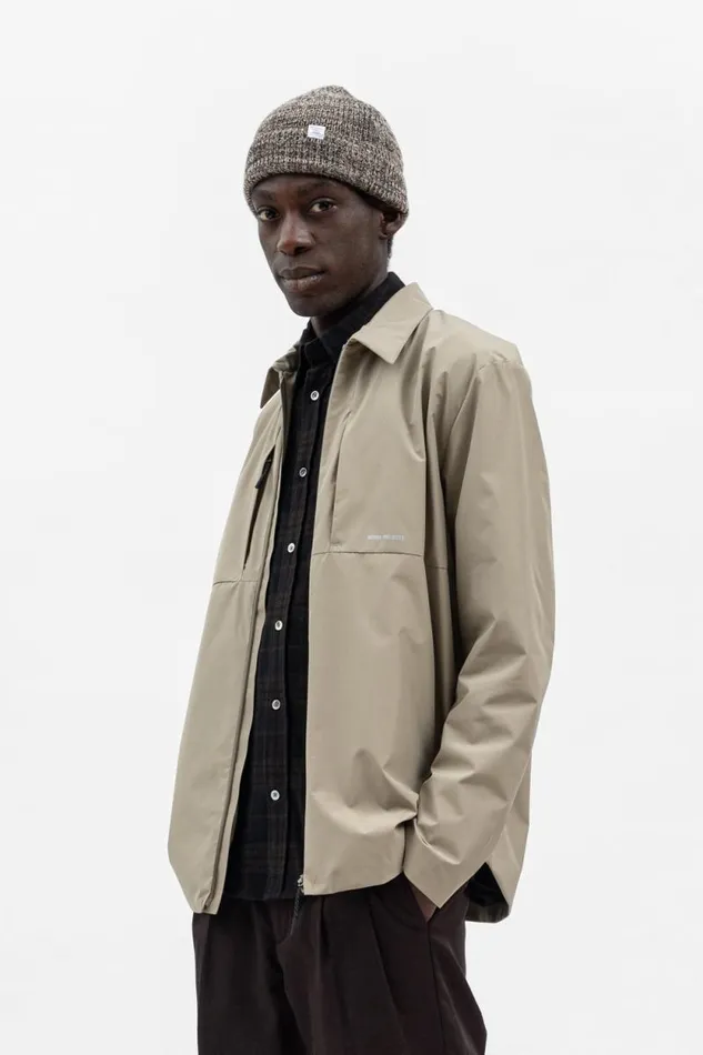 Men Wool Cotton Rib Beanie Camel Norse Projects Beanies