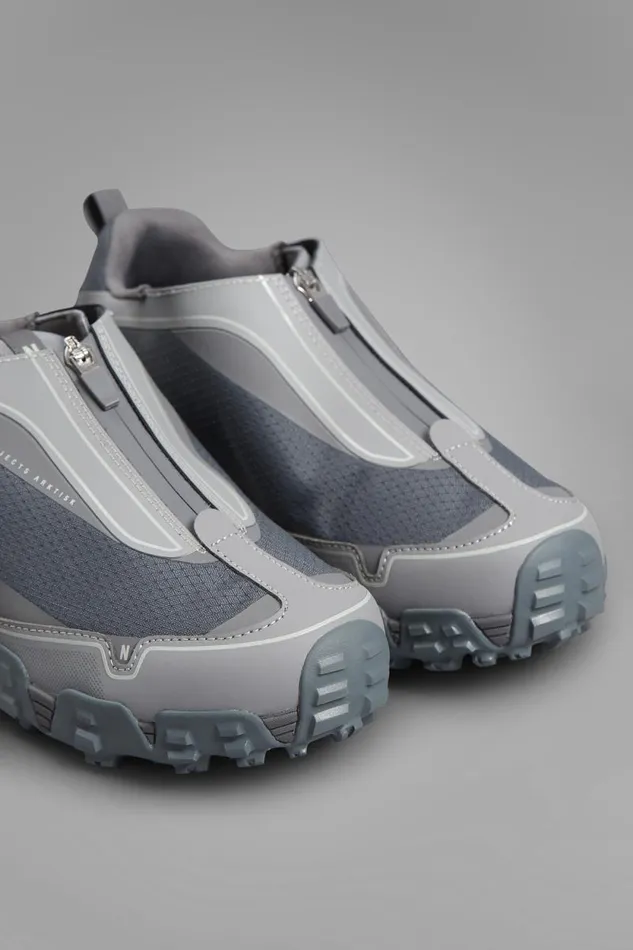 Men Zip Up Runner Dark Ice Blue Norse Projects Footwear