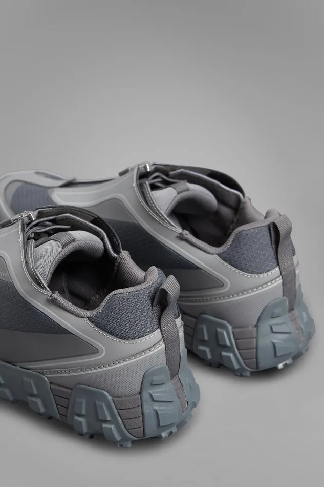 Men Zip Up Runner Dark Ice Blue Norse Projects Footwear