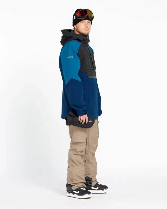 Mens Brighton Pullover 8211 Navy Mens Volcom Jackets