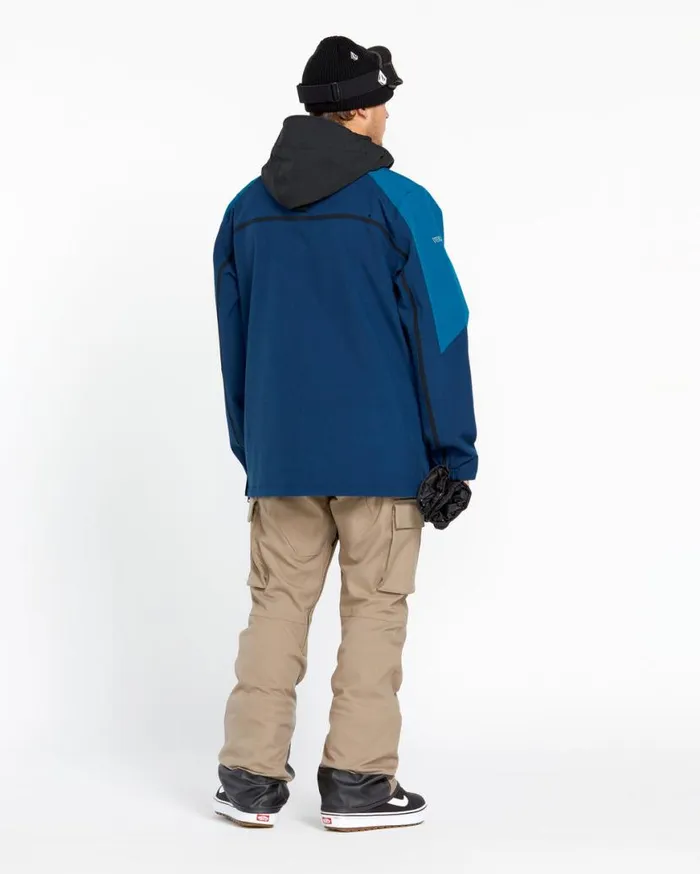 Mens Brighton Pullover 8211 Navy Mens Volcom Jackets