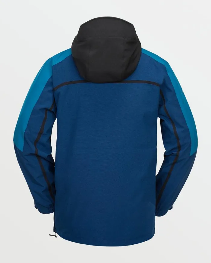 Mens Brighton Pullover 8211 Navy Mens Volcom Jackets