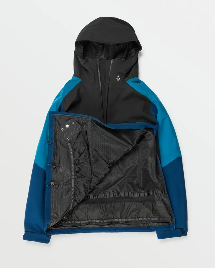 Mens Brighton Pullover 8211 Navy Mens Volcom Jackets