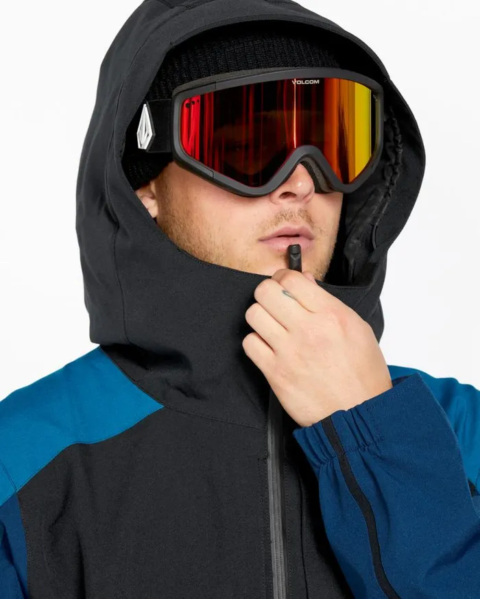 Mens Brighton Pullover 8211 Navy Mens Volcom Jackets