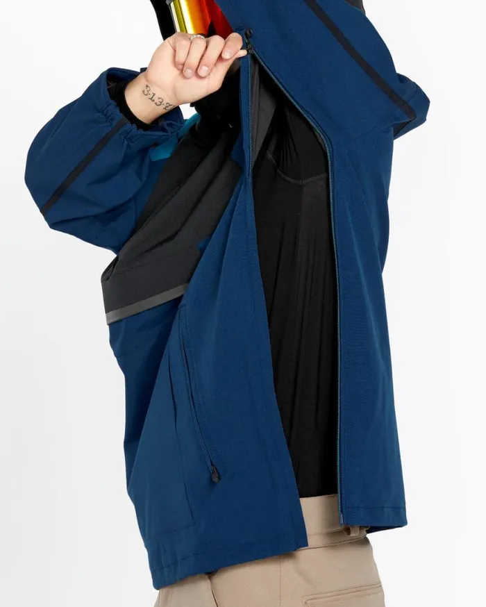 Mens Brighton Pullover 8211 Navy Mens Volcom Jackets