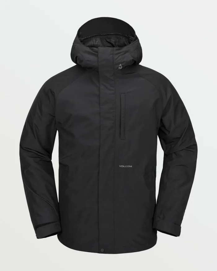 Mens Dua GoreTex Jacket 8211 Black Mens Volcom Jackets
