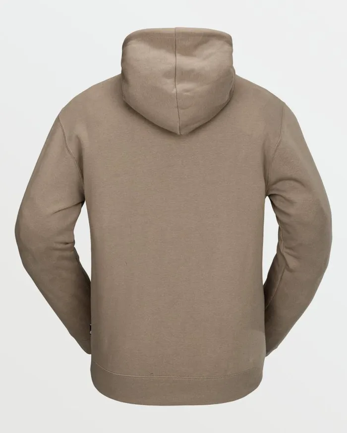 Mens Essential Hoodie 8211 Chestnut Brown Mens Volcom Layering