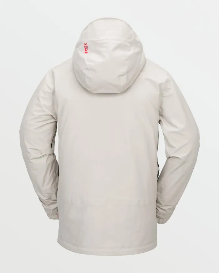 Mens Guide GoreTex Jacket 8211 Stone Mens Volcom Jackets