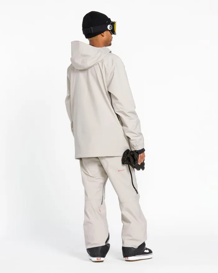 Mens Guide GoreTex Jacket 8211 Stone Mens Volcom Jackets