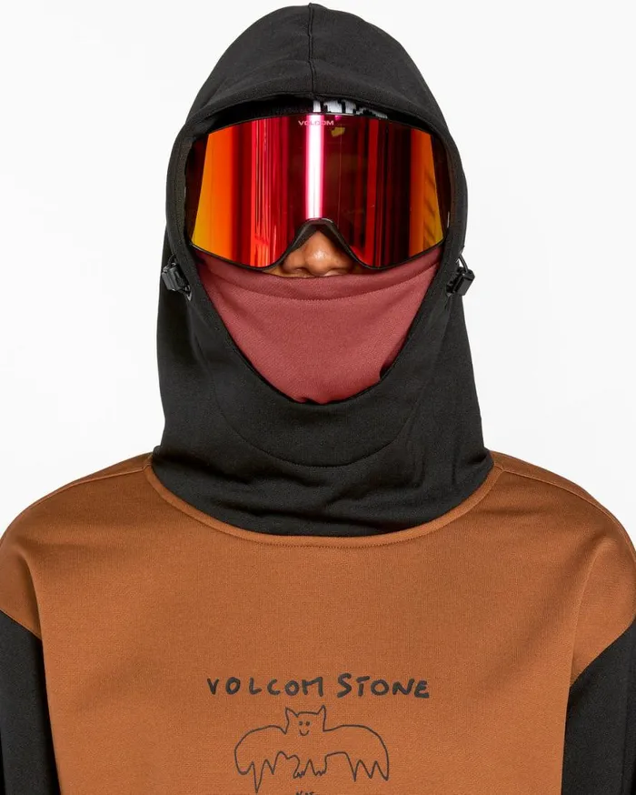 Mens Hydro Riding Hoodie 8211 Caramel Mens Volcom Layering