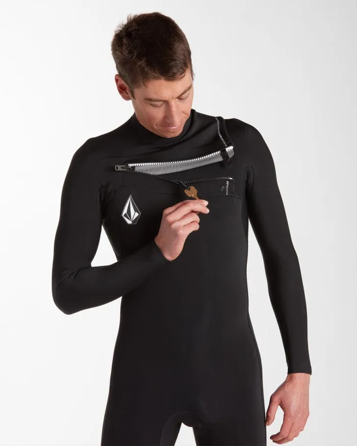 Mens Modulator 22mm Long Sleeve Springsuit 8211 Black Mens Volcom Surf Vitals