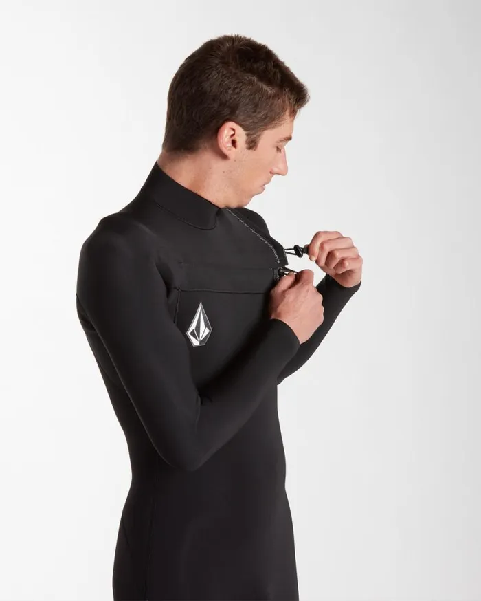 Mens Modulator 22mm Long Sleeve Springsuit 8211 Black Mens Volcom Surf Vitals