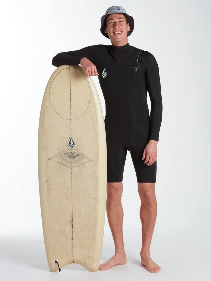 Mens Modulator 22mm Long Sleeve Springsuit 8211 Black Mens Volcom Surf Vitals