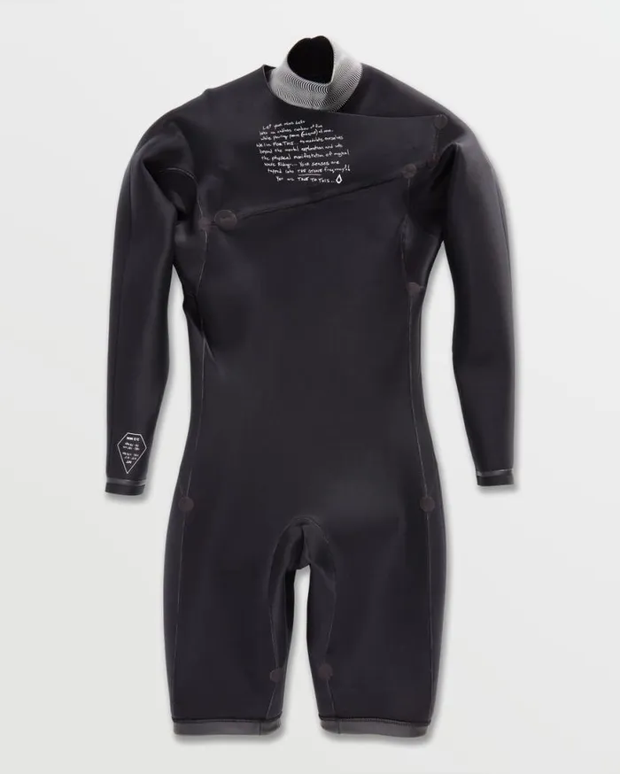 Mens Modulator 22mm Long Sleeve Springsuit 8211 Black Mens Volcom Surf Vitals