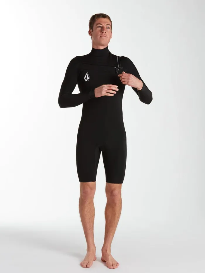 Mens Modulator 22mm Long Sleeve Springsuit 8211 Black Mens Volcom Surf Vitals