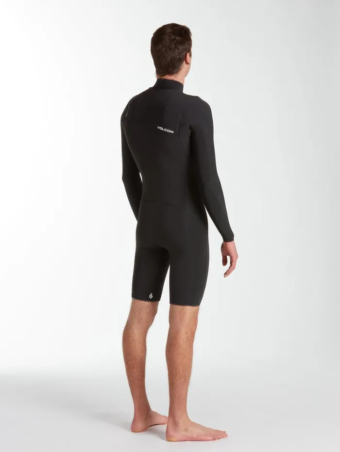 Mens Modulator 22mm Long Sleeve Springsuit 8211 Black Mens Volcom Surf Vitals