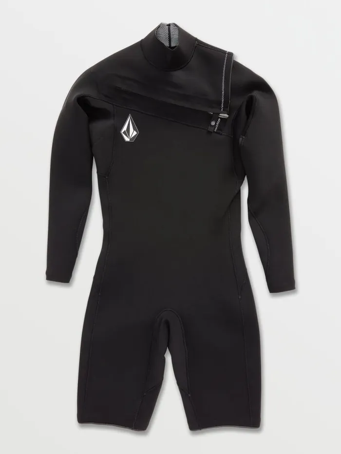 Mens Modulator 22mm Long Sleeve Springsuit 8211 Black Mens Volcom Surf Vitals